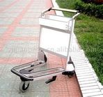 Çin Lightweight Stainless Steel Airport Luggage Trolley Zinc Plating With Transparent Powder Coating şirket