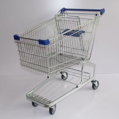 satın al 180L Alışveriş Sepeti sıcak satış ağır yükleme görevi Alışveriş Merkezi Greman Serisi Süpermarket Metal Alışveriş arabası online manufacture