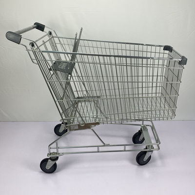 satın al 240L Depo tarzı Avustralya Tipi Süpermarket Alışveriş Sepeti Yüksek Kapasiteli Süpermarket Alışveriş Arabası online manufacture