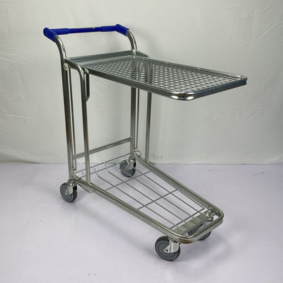 satın al Çift Katlı Düz ​​Yataklı Ağır Hizmet Depo Arabası 200Kgs Kapasiteli Logo Özelleştirilmiş online manufacture