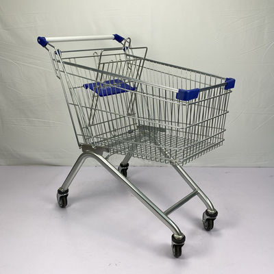 satın al Düzenli Avrupa Alışveriş Arabası 125L Çelik Süpermarket Alışveriş Sepeti 110Kg Yükleme Kapasitesi online manufacture