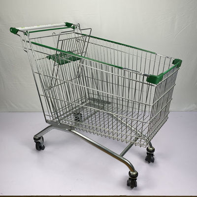 satın al Süper Büyük 275L Bakkal Alışveriş Arabası Q195 Çelik Metal Alışveriş Sepeti online manufacture