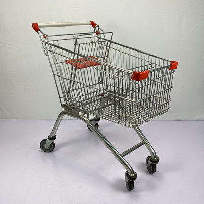 satın al 125L Avrupa Alışveriş Arabaları Toz Boya Süpermarket Sepet Arabası SGS Sertifikası online manufacture