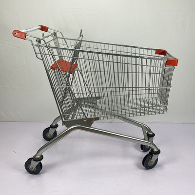 satın al Avrupa Tarzı Özel Bakkal Alışveriş Arabası 150L Metal Süpermarket Arabası Toz Boya online manufacture