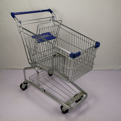 satın al 125L Normal Boy Süpermarket Metal Arabası Toz Boya Depo Alışveriş Arabası online manufacture