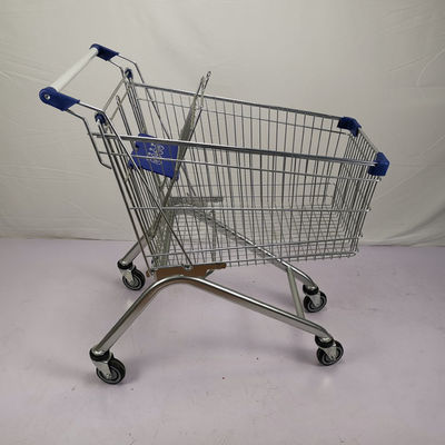 satın al Avrupa Tarzı 125L Süpermarket Metal Alışveriş Arabası 4 