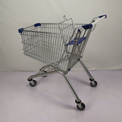 satın al 125L Çinko Toz Boya Metal Alışveriş Arabası Süpermarket Alışveriş Sepeti online manufacture