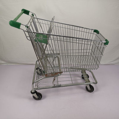 satın al 180L Q195 Çelik Metal Süpermarket Alışveriş Arabası Amerikan Tipi online manufacture