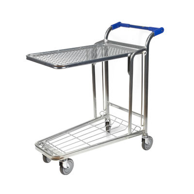 satın al Çelik Düz Yataklı Çift Katlı Araba 200kg Rulman Depo Arabası Arabası online manufacture