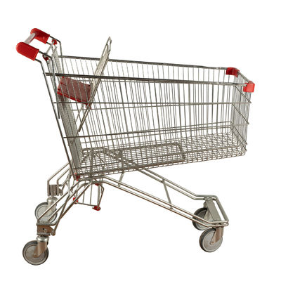 satın al İçecek Raflı Rus Tarzı 150L Süpermarket Alışveriş Sepeti Arabası online manufacture