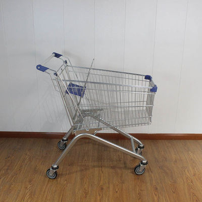 satın al 125L Perakende Galvanize Avrupa Pazarı Süpermarket Alışveriş Arabası online manufacture
