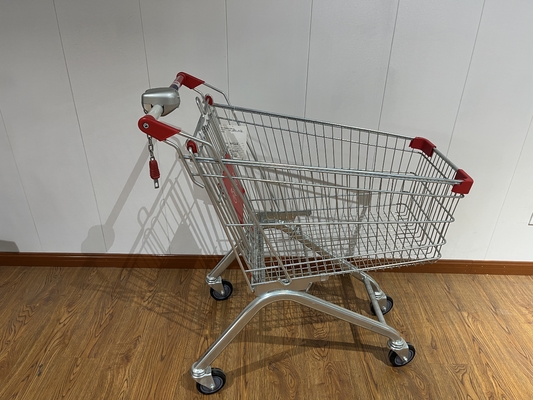 satın al 125L Perakende Taşımacılık Büyük Kapasite Çocuk Koltuğuyla Katlanabilir Metal Alışveriş Arabası online manufacture
