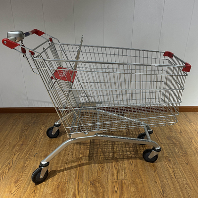 satın al 180L Genel mağaza Galvanizli Avrupa Pazarı Süpermarket Alışveriş Arabası online manufacture