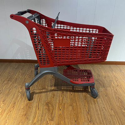 satın al 130L Çin Tüm Plastik İtmek Arabası Plastik Alışveriş Arabaları online manufacture