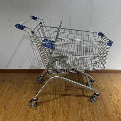 satın al 100L Bakkal market arabası Büyük Kapasiteli Katlanabilir Metal Alışveriş Arabası Çocuk Koltuğu İle online manufacture