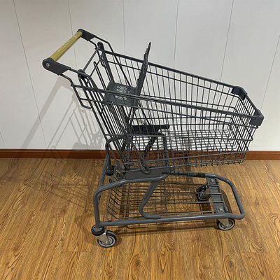 satın al 150L Store CE Certificate Elevator Wheel Steel Shopping Cart Çevrimiçi üretim