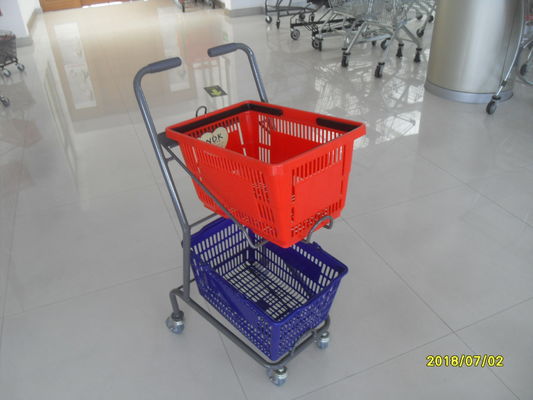 Çin Küçük Dükkanda Kullanılan 4 Döner 3 inç PVC Tekerler Süpermarket Alışveriş Arabası Fabrika